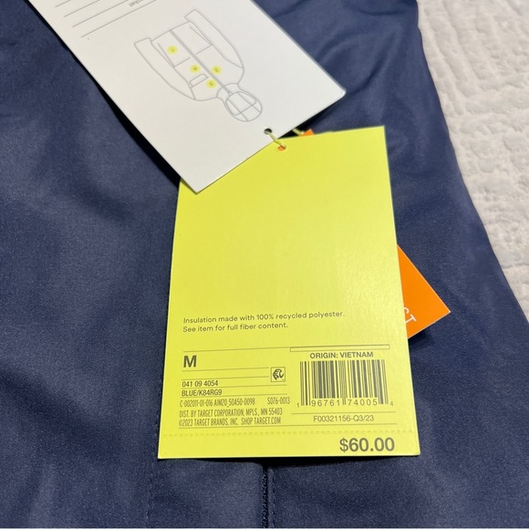 All In Motion Cold Weather Jacket Men’s Medium NWT - Picture 7 of 10